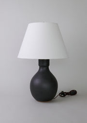 Large Iris Lamp in Iron Black - Victoria Morris
